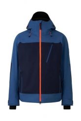Kurtka narciarska Bogner Fire + Ice Tajo niebiesko-szara. Niebieskie kurtki męskie bez wzorów, z materiału, narciarskie. Za 2,562.99 zł.