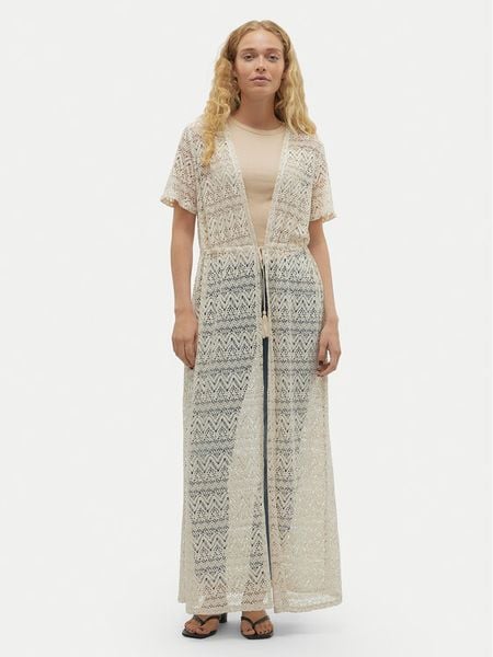 Vero Moda Kardigan Maya 10304466 Beżowy Regular Fit. Brązowe kardigany damskie Vero Moda, s, bez wzorów, z syntetyku. Za 179.99 zł.