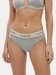 Calvin Klein Underwear Figi klasyczne LV00QF8598 Szary. Szare figi damskie Calvin Klein Underwear, xs, bez wzorów, z bawełny. Za 119.99 zł.