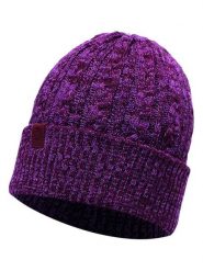 Buff Czapka w kolorze fioletowym rozmiar: onesize. Różowe czapki zimowe damskie Buff, z materiału. Za 131.12 zł.