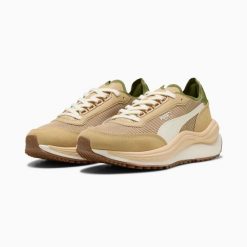 Buty sportowe męskie Puma RIDER ELITE beżowe 40292209 r 47. Brązowe buty sportowe na co dzień męskie Puma, bez zapięcia, trekkingowe. Za 340.56 zł.