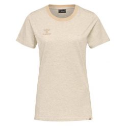 Koszulka damska Hummel Lmove. Białe t-shirty damskie HUMMEL, s, bez wzorów, z dżerseju, bez kołnierzyka. Za 125.00 zł.