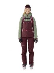 DYNAFIT Spodnie narciarskie "Radical" w kolorze bordowym rozmiar: S. Czerwone spodnie dresowe damskie Dynafit, s, z materiału, narciarskie. Za 565.99 zł.