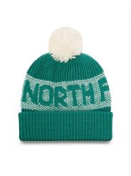 The North Face Czapka Retro Cabin NF0A88QW Zielony. Zielone czapki zimowe damskie The North Face, z materiału. Za 169.99 zł.