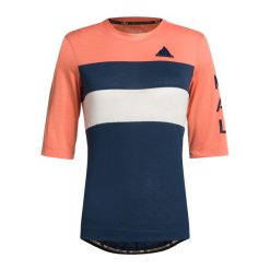 Koszulka rowerowa damska Maloja WallisM. Niebieskie topy sportowe damskie Maloja, m, bez wzorów, z materiału, bez ramiączek. Za 239.99 zł.