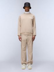 Napapijri Bluza "Rollin" w kolorze beżowym rozmiar: XL. Brązowe bluzy bez kaptura męskie Napapijri, xl, z bawełny. Za 118.56 zł.
