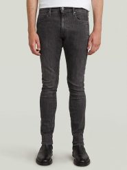 G-Star Dżinsy "Lancet" - Skinny fit - w kolorze antracytowym rozmiar: W30/L34. Czarne jeansy męskie G-Star. Za 205.45 zł.
