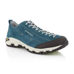 Buty trekkingowe Kimberfeel Chogori 2. Niebieskie buty trekkingowe męskie Kimberfeel, z materiału, bez zapięcia, trekkingowe. Za 409.99 zł.