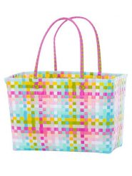 Overbeck and Friends Shopper bag "Tammy" ze wzorem - 43 x 28 x 23 cm rozmiar: onesize. Shopper bag damskie Overbeck and Friends, bez wzorów, z materiału, na ramię, bez dodatków. Za 140.20 zł.