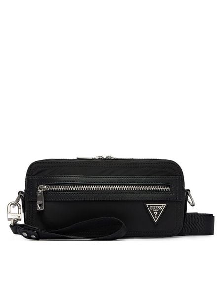 Guess Saszetka HMBENY P6250 Czarny. Czarne saszetki męskie Guess, z materiału. Za 359.99 zł.