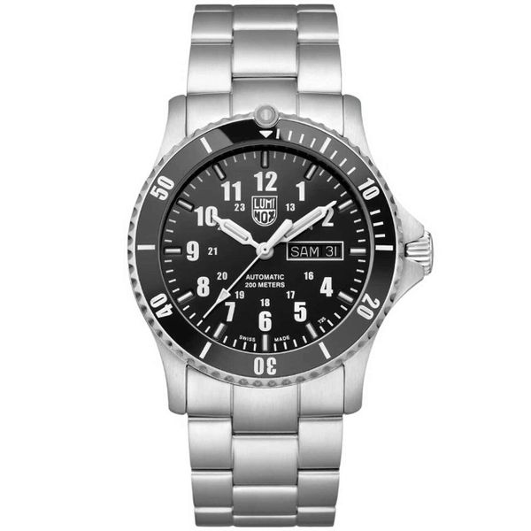 Zegarek męski Luminox XS.0921.M, Automatic, 42mm, 20ATM. Szare, analogowe zegarki męskie Luminox, ze stali. Za 6,669.55 zł.