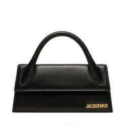 Torebka JACQUEMUS. Czarne torebki klasyczne damskie JACQUEMUS, bez wzorów, bez dodatków. Za 2,999.00 zł.