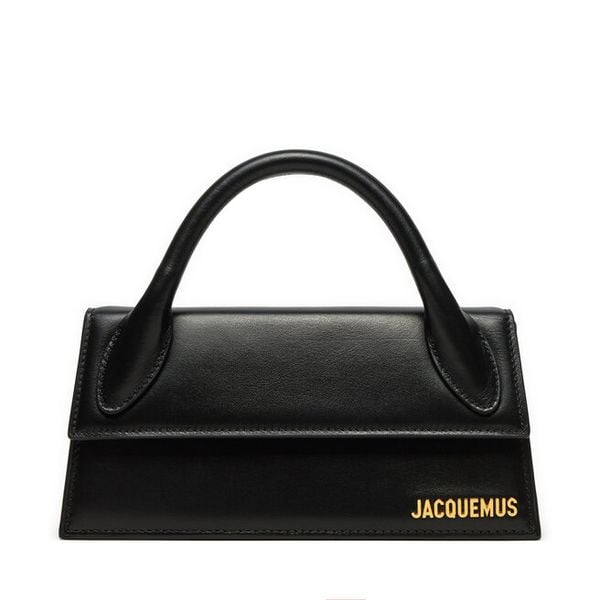 Torebka JACQUEMUS. Czarne torebki klasyczne damskie JACQUEMUS, bez wzorów, bez dodatków. Za 2,999.00 zł.