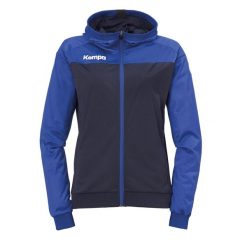 Kurtka damska Kempa Prime Multi. Niebieskie kurtki damskie KEMPA, l, bez wzorów, z kapturem. W wyprzedaży za 222.00 zł.