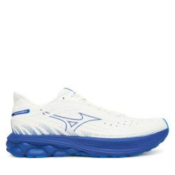 Buty do biegania Mizuno. Białe obuwie do biegania damskie Mizuno, mizuno wave. Za 449.99 zł.