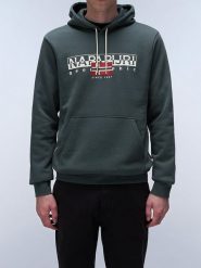 Napapijri Bluza w kolorze zielonym rozmiar: S. Zielone bluzy z kapturem męskie Napapijri, s. Za 136.13 zł.