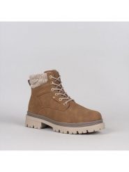 Kimberfeel Botki "Baya" w kolorze jasnobrązowym rozmiar: 39. Brązowe botki damskie Kimberfeel, bez obcasa, bez zapięcia. Za 289.88 zł.