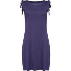 Sukienka LOAP Asanura niebieska, rozmiar S. Niebieskie sukienki damskie LOOP, s, bez wzorów, eleganckie, bez kołnierzyka, bez ramiączek, sportowe. Za 157.99 zł.