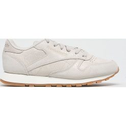 Reebok Classic - Buty. Brązowe buty sportowe na co dzień damskie Reebok Classic, bez wzorów, z gumy, reebok classic. W wyprzedaży za 299.90 zł.
