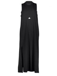 Adidas Sukienka w kolorze czarnym rozmiar: M. Czarne sukienki damskie Adidas, m, bez wzorów, z bawełny, bez kołnierzyka, bez ramiączek, maxi. Za 114.44 zł.