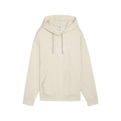 Damska bluza z kapturem Essentials Script Comfort PUMA Alpine Snow White. Białe bluzy z kapturem damskie Puma. Za 249.00 zł.
