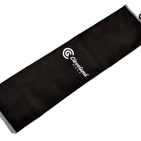 Torba na akcesoria Cleveland Golf Trifold Towel. Czarne golfy damskie CLEVELAND GOLF, bez wzorów, bez dodatków. Za 129.50 zł.