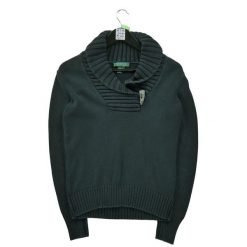 Damski sweter w kolorze granatowym. Niebieskie swetry klasyczne damskie Ralph Lauren, s, z dzianiny, bez kołnierzyka. Za 59.60 zł.