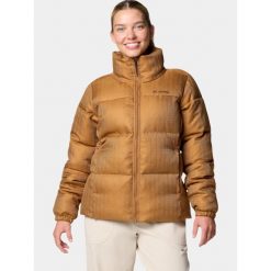 Kurtka Zimowa Damska Columbia Puffect Herringbone. Brązowe kurtki damskie Columbia, na zimę, l, bez wzorów, z syntetyku, bez kaptura. W wyprzedaży za 594.00 zł.