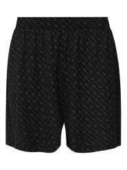 BOSS Szorty piżamowe 50561055 Czarny Regular Fit. Czarne piżamy damskie Boss, l, bez wzorów, z lyocellu, bez ramiączek. Za 259.99 zł.