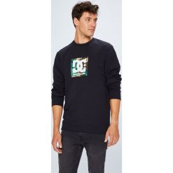 DC - Bluza. Czarne bluzy bez kaptura męskie DC, m, z bawełny. W wyprzedaży za 179.90 zł.