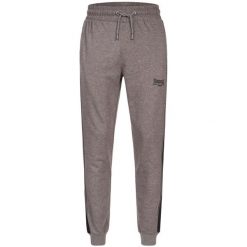 Jogging Lonsdale Chivelstone. Czarne spodnie dresowe męskie Lonsdale, bez wzorów, z dresówki. Za 246.50 zł.