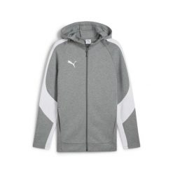 Bluza dresowa z kapturem Puma TeamEvostripe. Szare bluzy z kapturem męskie Puma, z dresówki. Za 380.00 zł.