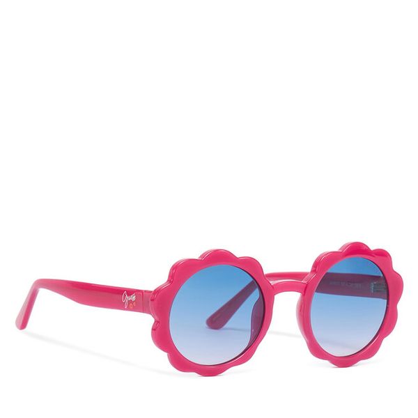 Okulary przeciwsłoneczne Guess. Czerwone okulary przeciwsłoneczne dziecięce Guess. Za 169.99 zł.