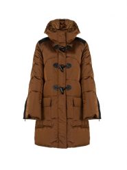 Pinko Parka "Rocky 1" | 1G16AY Y75R | Kobieta | Brązowy. Brązowe parki damskie Pinko, s, bez wzorów, z materiału. W wyprzedaży za 849.00 zł.