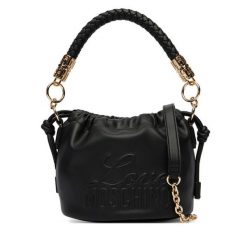 Torebka LOVE MOSCHINO. Czarne torebki klasyczne damskie Love Moschino, bez wzorów, bez dodatków. Za 839.99 zł.
