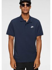 Nike Koszulka polo w kolorze granatowym rozmiar: S. Niebieskie koszulki polo męskie Nike, s, bez wzorów, z bawełny, bez ramiączek. Za 131.43 zł.