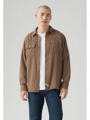 Levi's Koszula w kolorze brązowym rozmiar: L. Brązowe koszule męskie Levi's, l, bez wzorów, z bawełny, bez kołnierzyka, bez ramiączek. Za 135.49 zł.