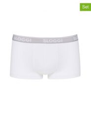 Sloggi Bokserki (2 pary) w kolorze białym rozmiar: XXL. Białe bokserki męskie Sloggi, bez wzorów. Za 61.46 zł.