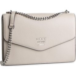 Torebka DKNY - Whitney Lg Shldr Flp R913H988 Fog FOG. Szare listonoszki damskie DKNY, bez wzorów, ze skóry, bez dodatków. W wyprzedaży za 639.00 zł.