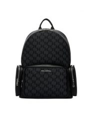 KARL LAGERFELD Plecak B3M30246 Czarny. Czarne plecaki męskie Karl Lagerfeld, bez wzorów, z materiału. Za 1,299.00 zł.