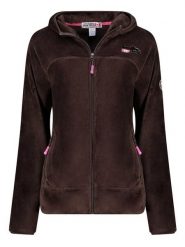 Canadian Peak Kurtka polarowa "Upaloodeak" w kolorze brązowym rozmiar: M. Brązowe kurtki damskie Canadian Peak, m, bez wzorów, z materiału, bez kaptura. Za 147.91 zł.