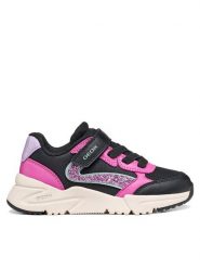 Geox Sneakersy J Loftus Girl J46M2A 0FU54 C9235 M Czarny. Czarne buty sportowe dziewczęce Geox, bez wzorów, ze skóry, bez zapięcia. Za 229.99 zł.