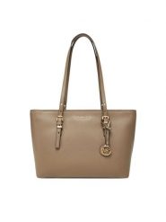 MICHAEL Michael Kors Torebka Quinn 30T5GQNT2L Beżowy. Brązowe torebki klasyczne damskie MICHAEL Michael Kors, bez wzorów, ze skóry, bez dodatków. Za 899.99 zł.