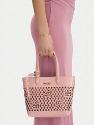 Nine West Torebka CEO-Essex Light-LDA8698A Różowy. Czerwone torebki klasyczne damskie Nine West, bez wzorów, ze skóry, bez dodatków. Za 249.99 zł.