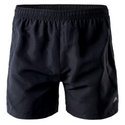 Szorty Martes Essentials Menali. Czarne szorty męskie MARTES ESSENTIALS, bez wzorów, sportowe. Za 67.49 zł.