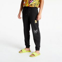SPODNIE MĘSKIE DRESOWE Puma x BRITTO SPORTOWE PUMA-SPODNIE CZARNE. Czarne spodnie sportowe męskie Puma, z bawełny. Za 204.92 zł.
