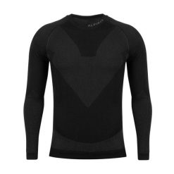 Bluza termoaktywna trekkingowa męska Alpinus Pro Miyabi Edition. Czarne bluzy bez kaptura męskie Alpinus, m. Za 349.68 zł.