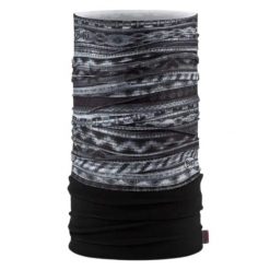 Komin na szyję - Bandana BUFF Polar Alsien. Brązowe szaliki i kominy damskie Buff, na zimę, bez wzorów, z polaru. Za 101.99 zł.