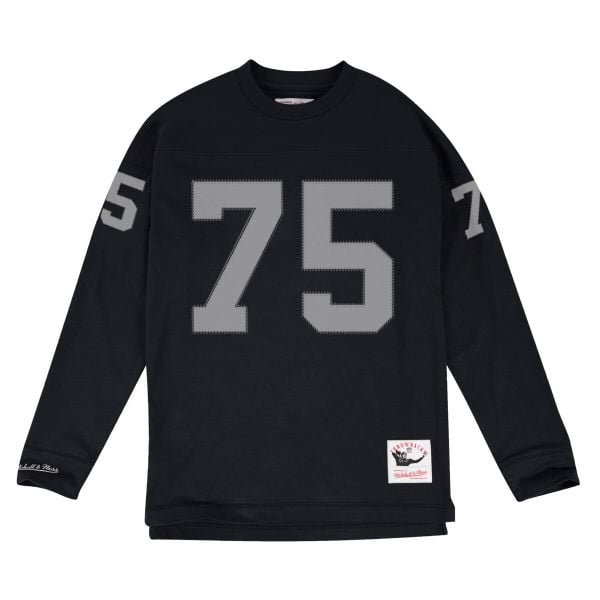 Bluza Los Angeles Raiders Howie Long. Czarne bluzy bez kaptura męskie Mitchell & Ness, m. Za 467.00 zł.