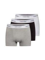 Calvin Klein kąpielówki w 3-paku Mężczyźni Bawełna szary|czarny|biały, XL. Białe kąpielówki męskie CALVIN KLEIN, m, bez wzorów, z bawełny. Za 199.95 zł.
